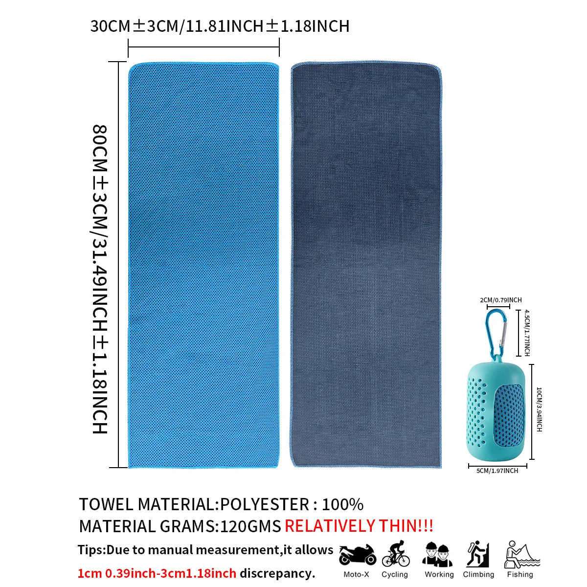 Aqua Nomad Cooling Towel